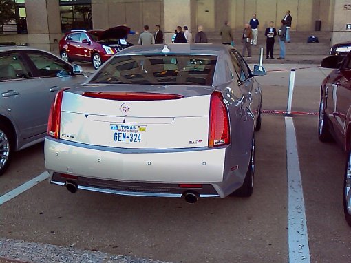 2010 Cadillac CTS-V Sedan - The View Most People Will See