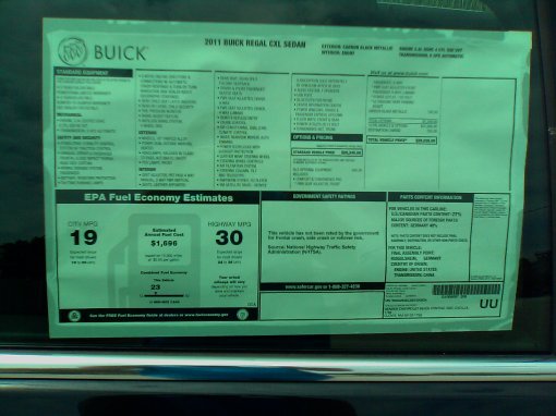 Regal by the Numbers - The Bottom Line