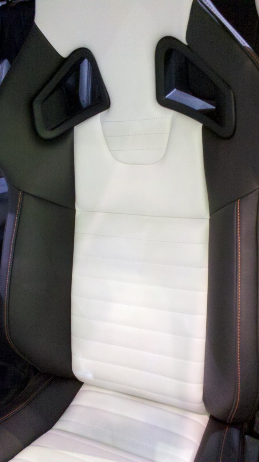 Racing Inspired Leather Seats in the Volt Z-Spec